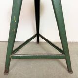 Green Industrial Workshop Stool, 1960s