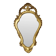 Mid-Century Crested Mirror – Classic Gold French Mirror 63 cm
