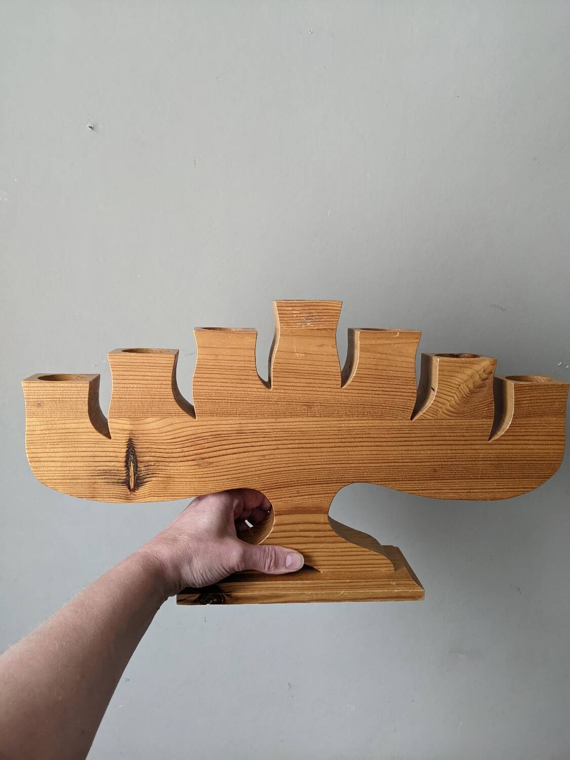 Chandelier vintage artisanal swedish