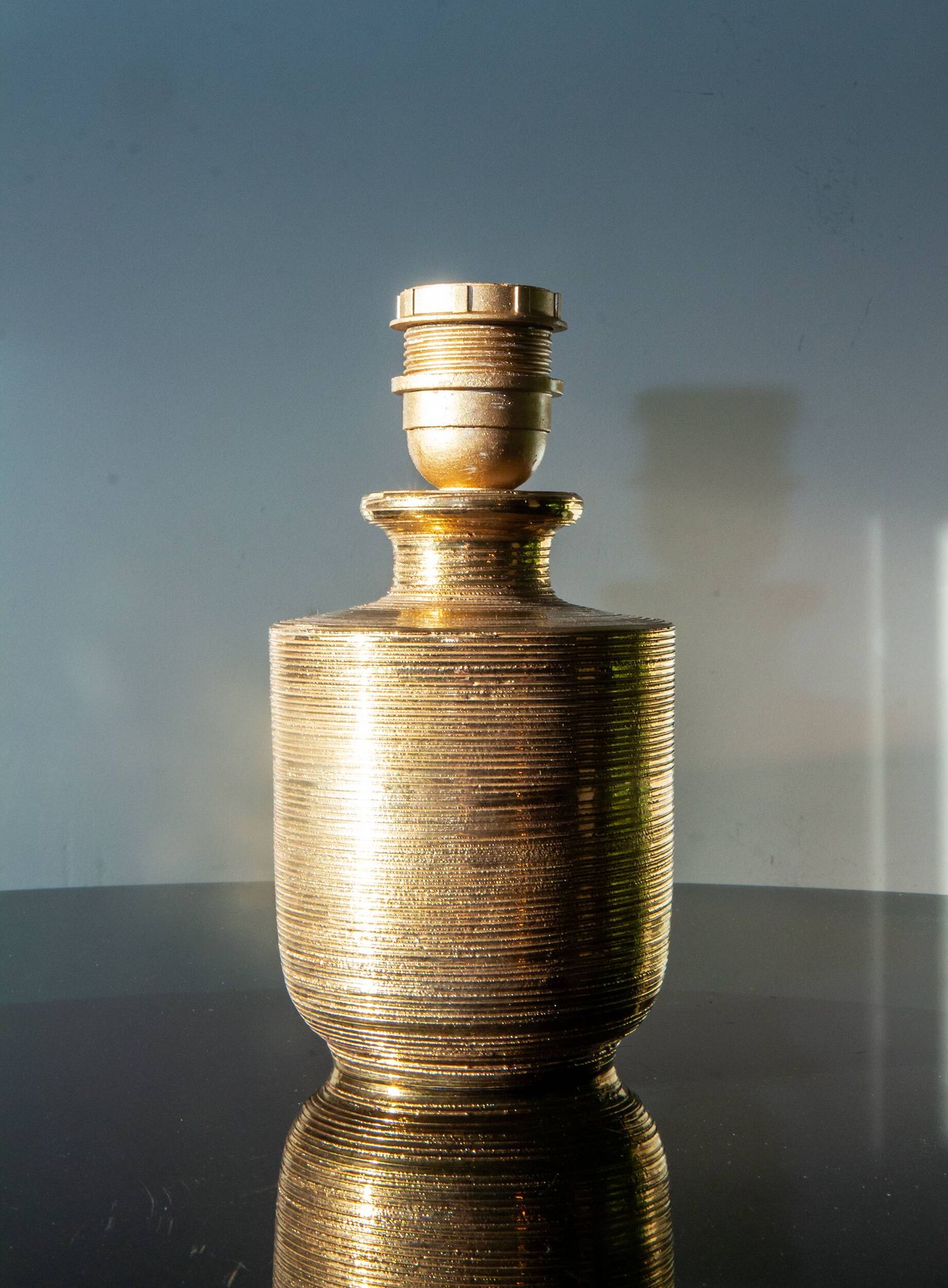 Lampe italienne 1960, céramique attribuée à Aldo Lonsi pour Bitossi