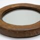 Vintage French rustic wall mirror from the 1950s
