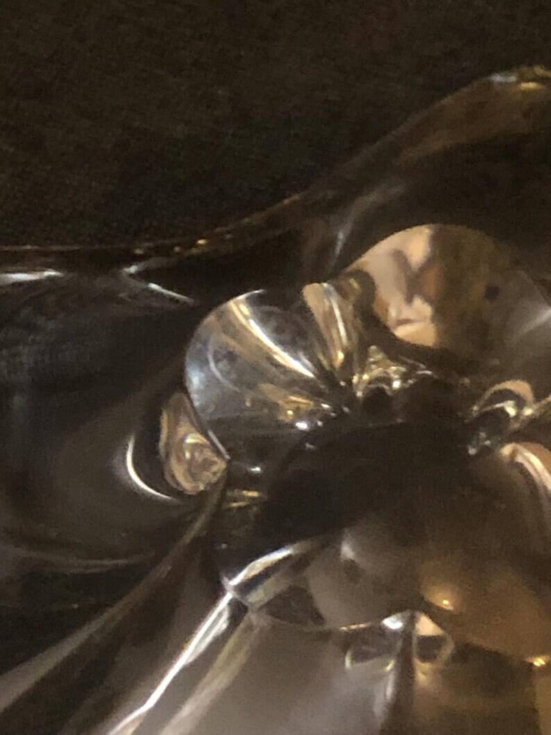 Vintage Baccarat Star Shape Crystal Trinket/Candy Dish: Mid-Century Modern