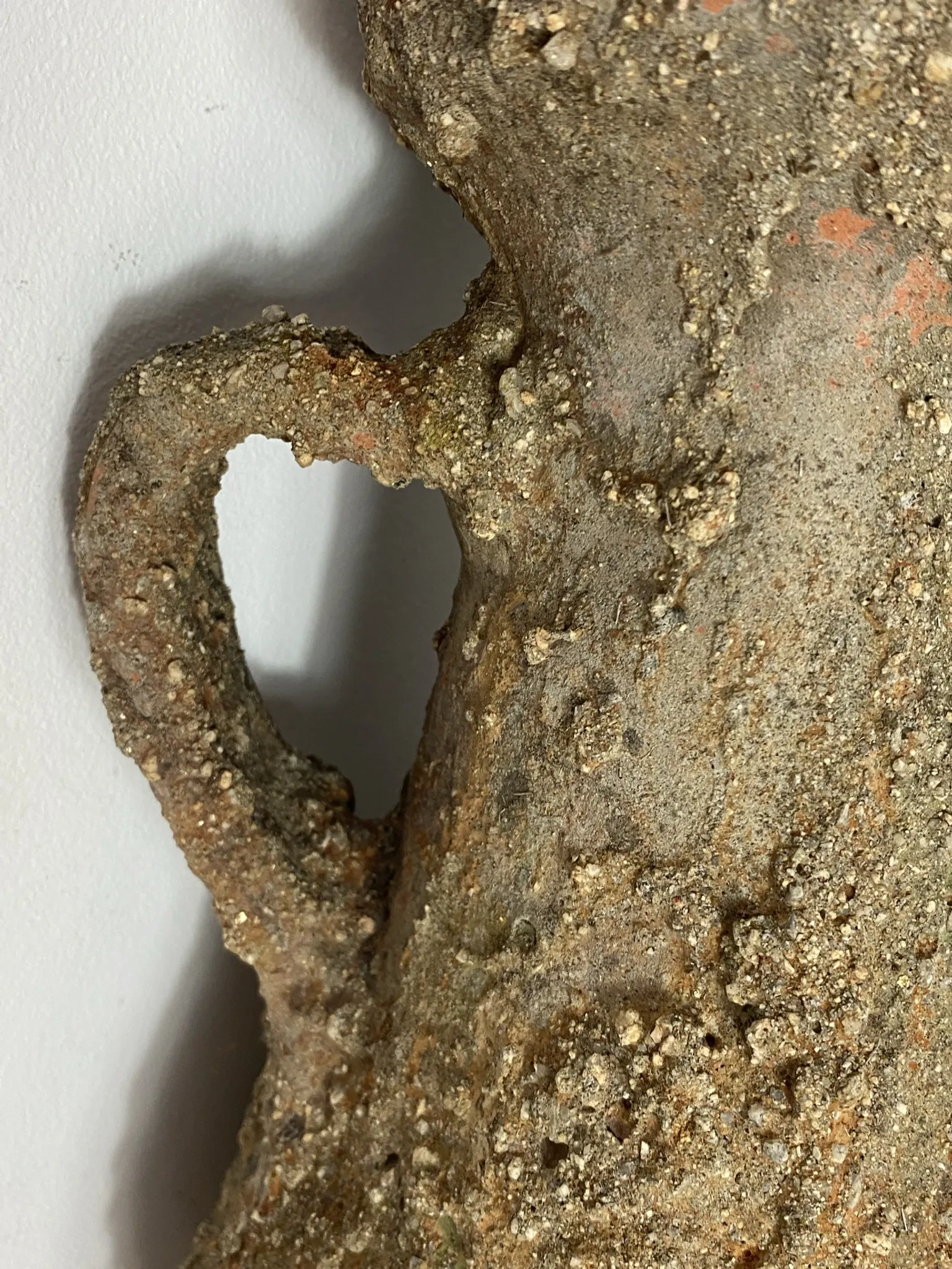 Terracotta amphora