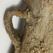 Terracotta amphora