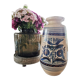 Earthen vase