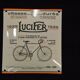 Plaque émaillée vélo Lucifer