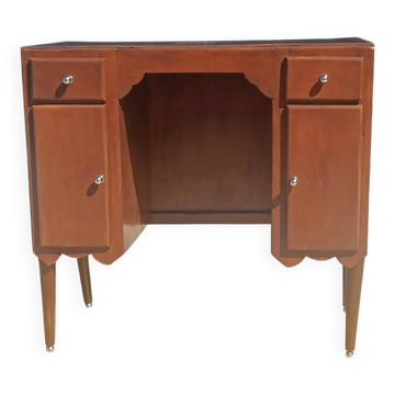 Bureau vintage artisanal en bois