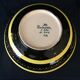 Henriot quimper fruit cup yellow black and white