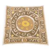 Vintage hand-embroidered tablecloth 125x128 cm