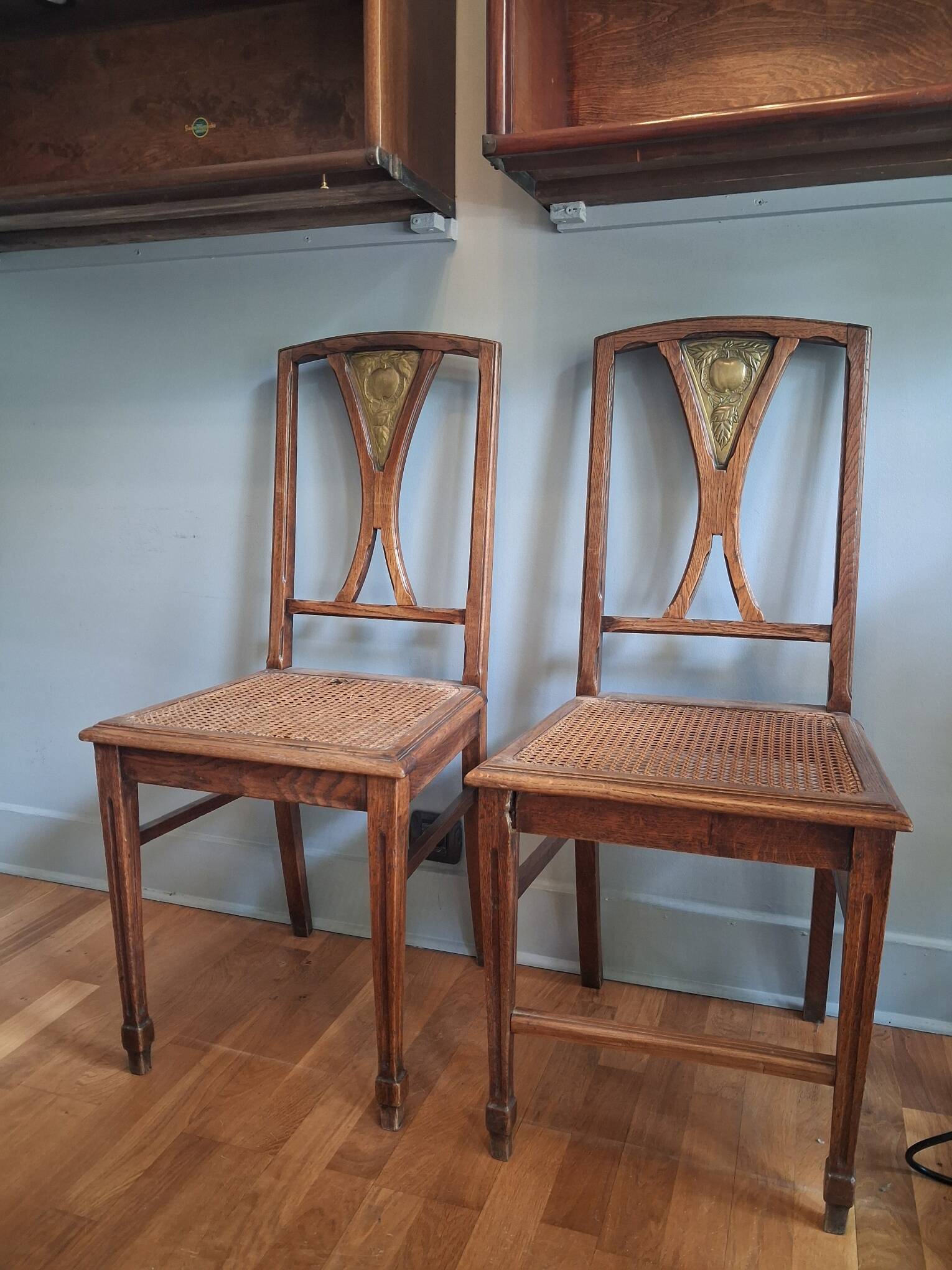 chaises Art Nouveau