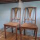 chaises Art Nouveau