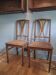 chaises Art Nouveau