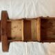 Petite travailleuse en bois vintage