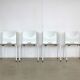 Ensemble de 4 chaises empilables industrielles