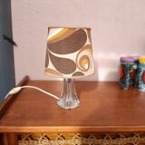 Vintage lamp, 70s lampshade