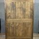 Empire period wardrobe in elm in blond oak circa 1810