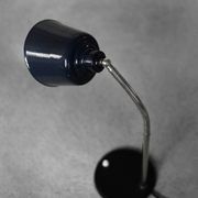 Industrial metal desk lamp, Poland circa 1950.