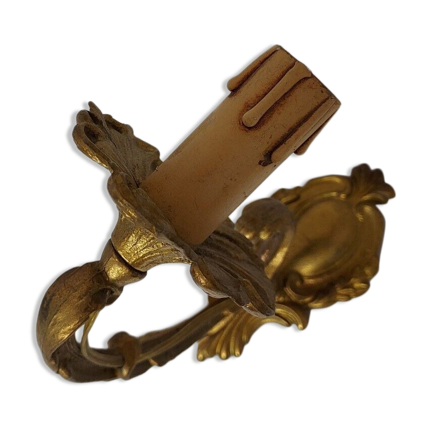 Bronze wall lamp