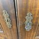 Rustic cabinet vintage fir paint original Alsace 1900s