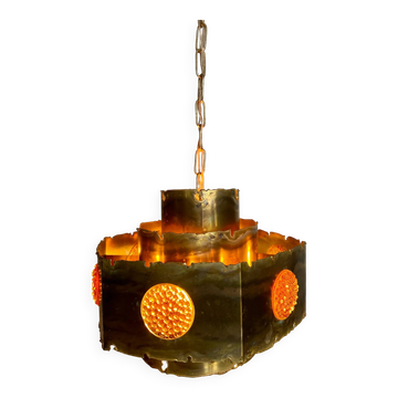 Suspension hexagonale par Svend Aage Holm-Sørensen, Danemark, années 1960