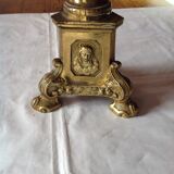 Brass candle spade, 19th