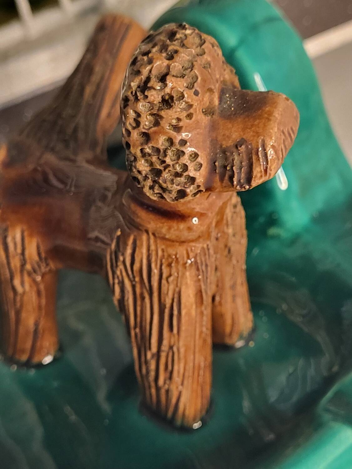 Vintage dog ashtray