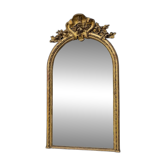 Louis XVI mirror in carved and gilded wood, 18th century