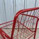 Vintage 80s grid armchair
