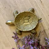 Vide poche vintage tortue en laiton