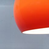Suspended lamp Zurich Italian from the space age mid-century by Luigi Massoni for Guzzini.