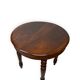 Table ronde italienne en noyer, années 1900
