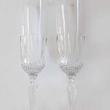 Pair of fluted flutes