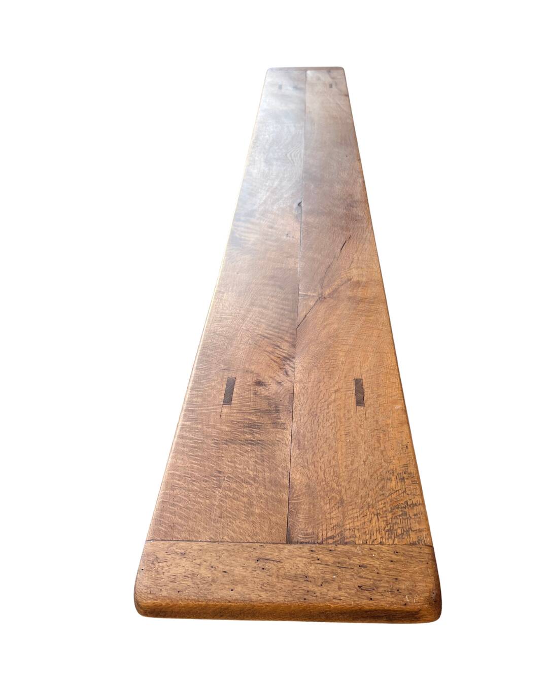 Solid wood bench - wild apple wood