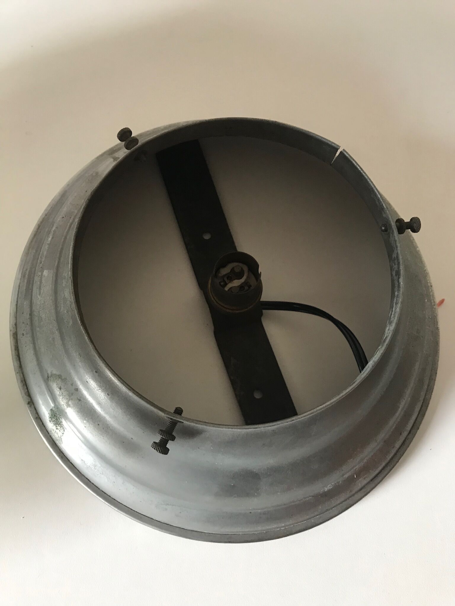 Art deco ceiling light 1940/1950