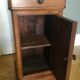 Fruit wood bedside