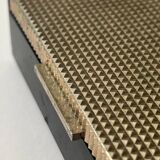 Bakelite and brass pocket emptier, 1970s design