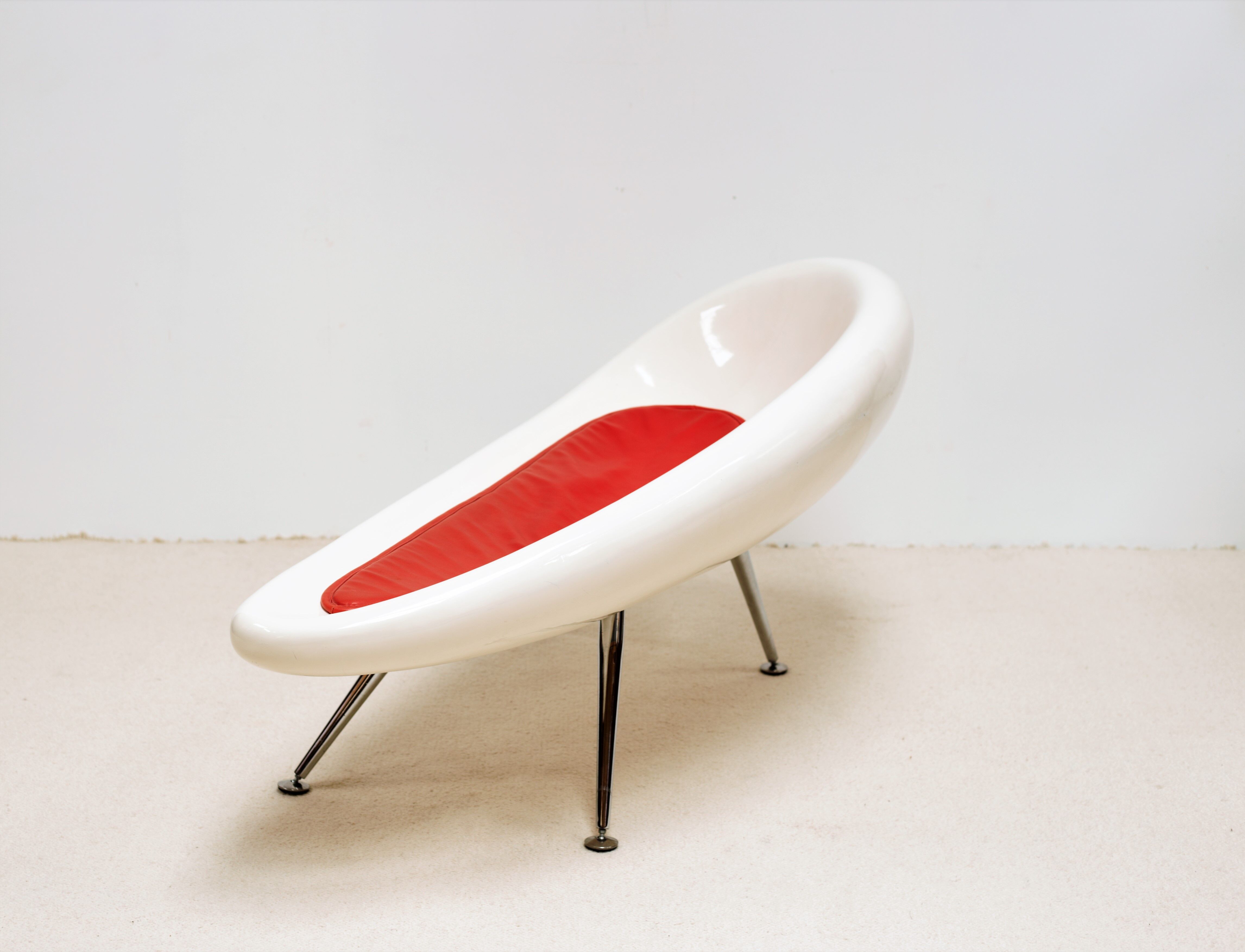 Sofa space Age in fiberglass