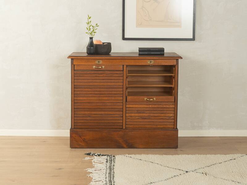 Cabinet à volets roulants Art Déco
