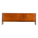 Mid-Century Sideboard by Meredew (Brown Leather Handles)