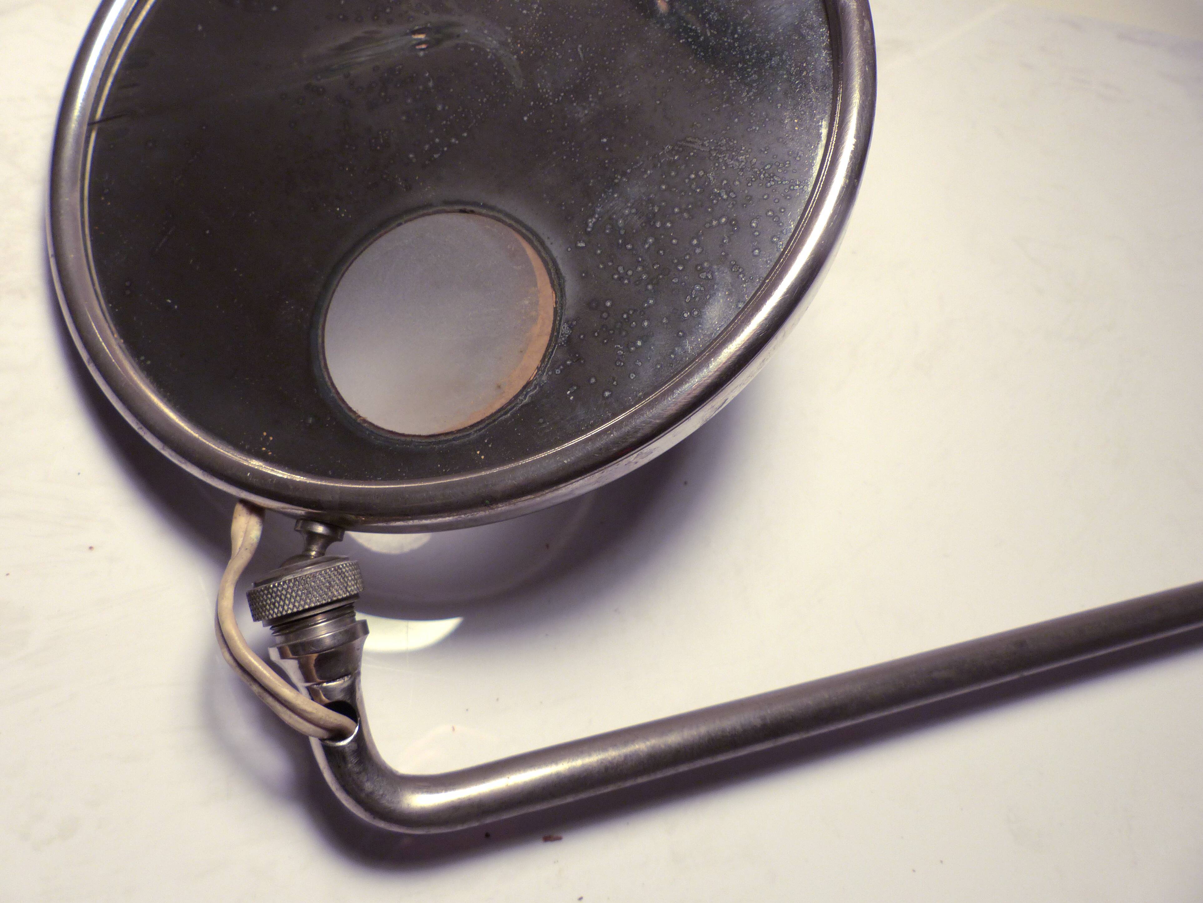 40/50 year Brot mirror swivelling on 40cm long articulated arm