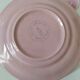 Cup and saucer Salins France in powdered pink earthenware – 1950s-60s