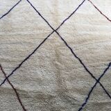 Tapis berbère beni ouarain handmade 200X145cm