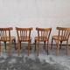 Chaises bistrot vintage