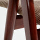 Chaises de salle à manger en teck Modèle CH29P Sawbuck par Hans J. Wegner pour Carl Hansen & Søn, Set de 4