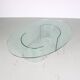 1980s Oval coffee table by Galotti & Radice from Italy