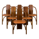 Set of 6 Italian chairs by Mario Marenco & Antonella Scarpitta