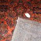 Handmade antique Persian Sarouk rug 4' x 6.4' (122cm x 195cm) 1920s - 1B790