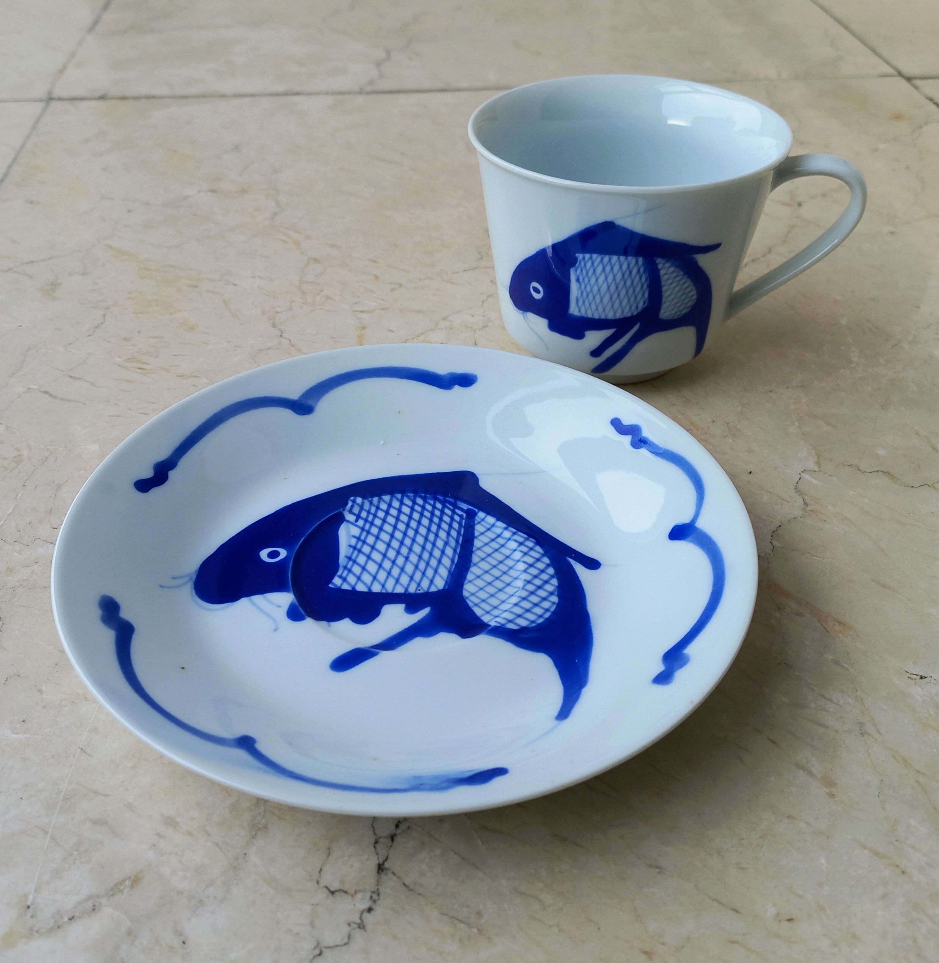 Chinese Koi 30 piece tableware