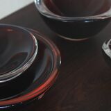 Selena Glass Bowl by Sven Palmqvist for Orrefors, 1950s, Set of 4