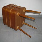 Travailleuse en teck asystent 1960/70s
